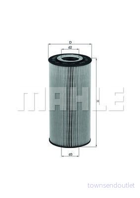 Oljefilter Knecht OX 123/1D 4009026026977