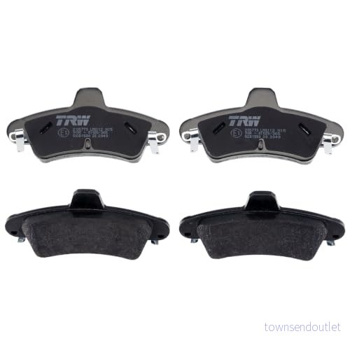 TRW Bromsbeläggssats, skivbroms GDB1580 Ford Cougar Mondeo 3322937370160