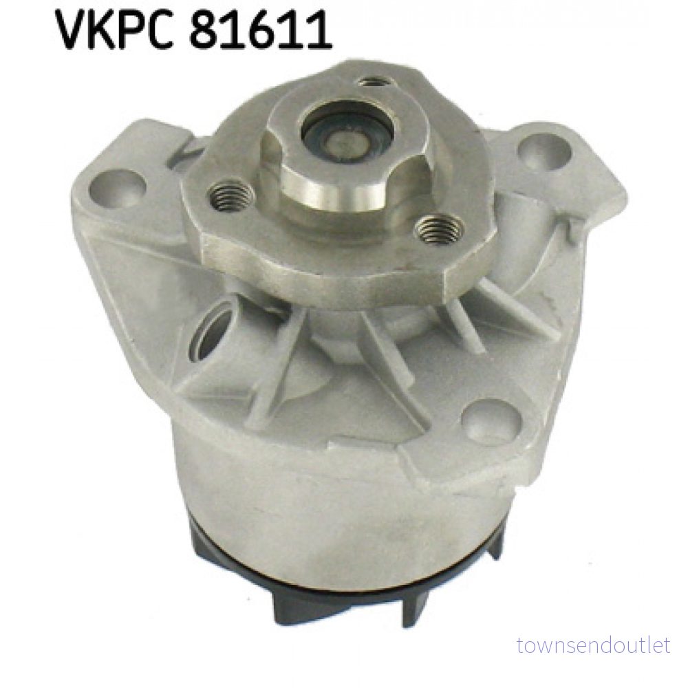 SKF VKPC 81611 Pompe à eau avec joints Matière plastique pour système dentrainement courroie trapézoïdale nervures VOLKSWAGEN: Golf 4 Variant 7316571233550