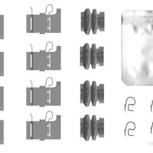 Tillbehörssats, skivbromsbelägg QUICK BRAKE 109 0084 5706021175264 Tillbehörssats, skivbromsbelägg QUICK BRAKE 109 0084 5706021175264