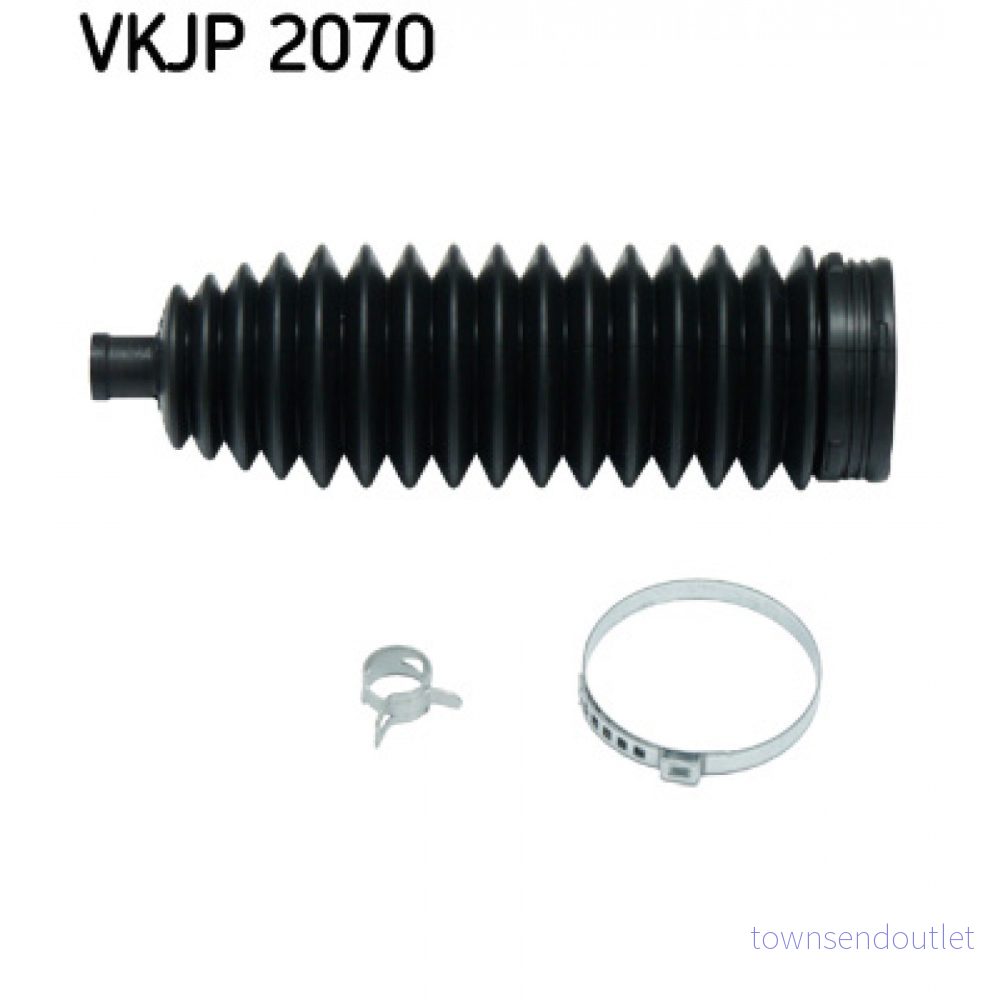 SKF VKJP 2070 Jeu de joints soufflets, direction Thermoplastique RENAULT: TRAFIC 2 Kasten, 2, Bus, OPEL: Vivaro A Van, Combi 7316575659097