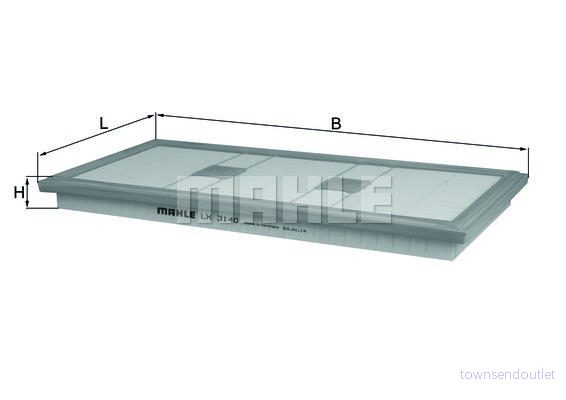 Luftfilter Knecht LX 3140 4009026918883
