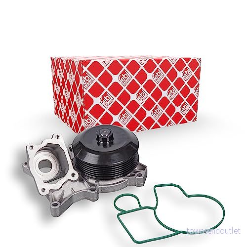 FEBI BILSTEIN 37023 Pompe à eau Fonte d'aluminium avec joint d'étanchéite Matière plastique BMW: 3 Berline, 1 Coupe, X3 oscaro, mister auto, 4027816370239
