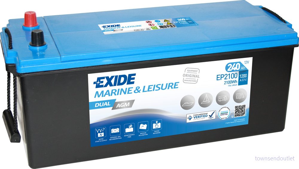 Batteri EXIDE EP2100 3661024035934