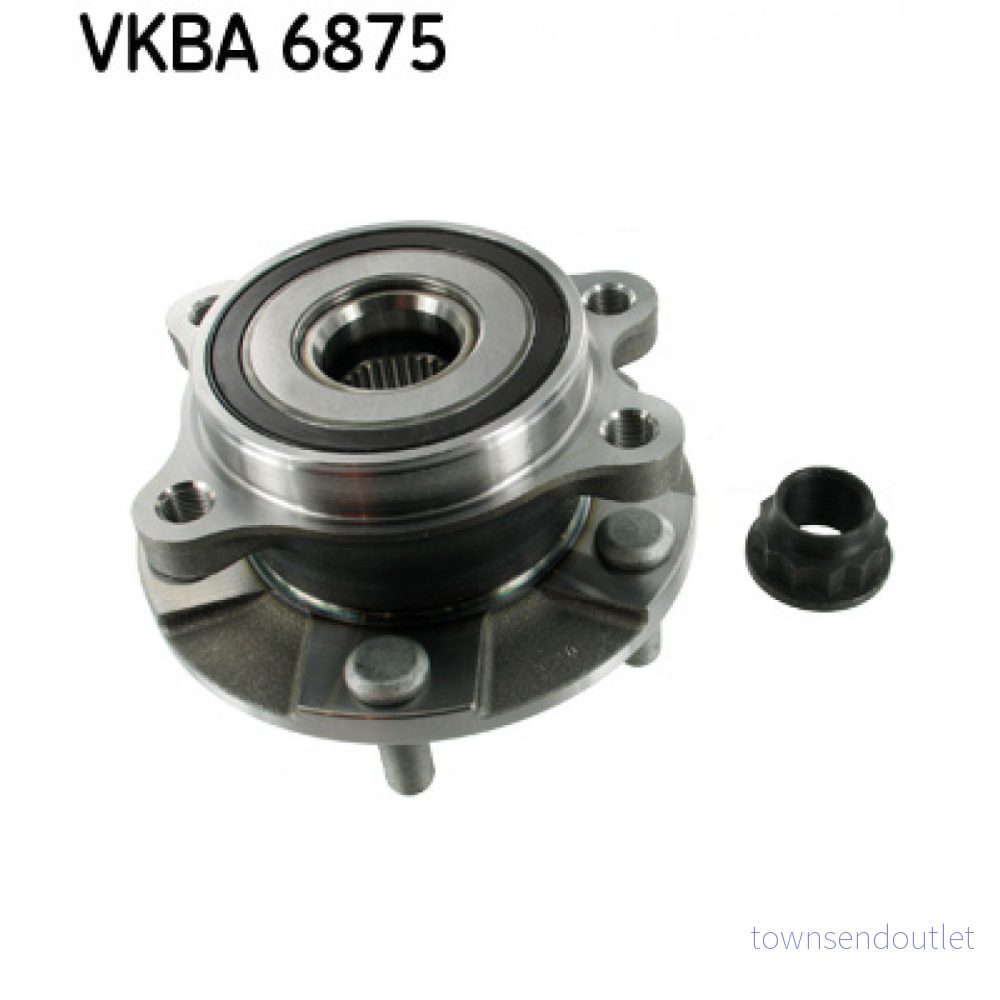 SKF VKBA 6875 Kit de roulements roue avec capteur ABS intégré TOYOTA: RAV4 III SUV, IV Verso 7316574288069