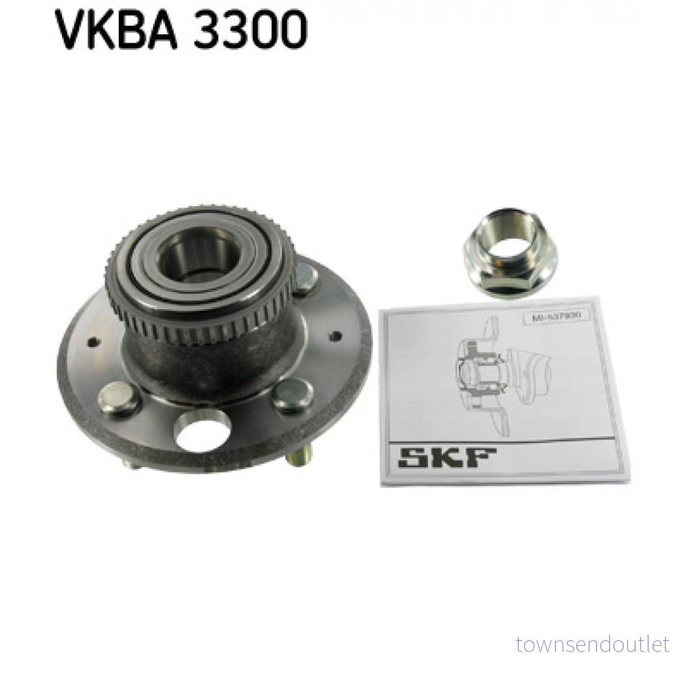 SKF VKBA 3300 Kit de roulements roue avec bague ABS HONDA: Civic 6 Fastback, Hatchback, V 3/5 portes 7316577658739