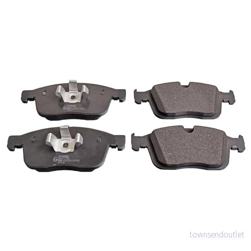 BLUE PRINT ADF124209 Jeu de plaquettes frein Essieu avant préparé pour indicateur d'usure avec clip piston VOLVO: XC60 I, II 5050063277548
