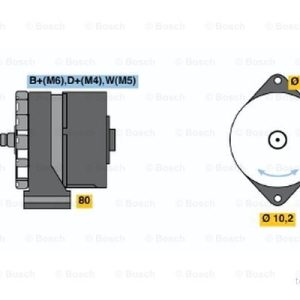 BOSCH 0 986 032 720 Alternateur 28V 55A SCANIA: 3 series 3165141019438 BOSCH 0 986 032 720 Alternateur 28V 55A SCANIA: 3 series 3165141019438