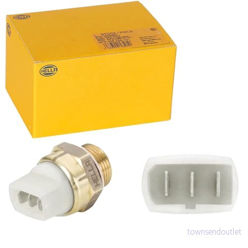 HELLA 6ZT 007 802 001 Interrupteur de température, ventilateur radiateur M 22 x 1,5 12 AUDI: A6 C4 Avant, Cabriolet B4, A4 B5 Berline 4082300072037