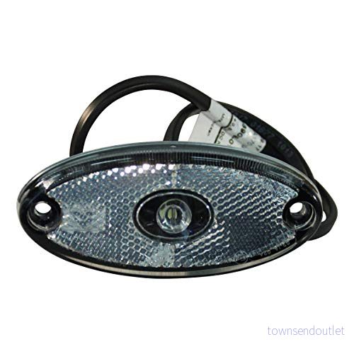 Aspöck Flatpoint II led vit DC kabel 500 mm 8717219337132