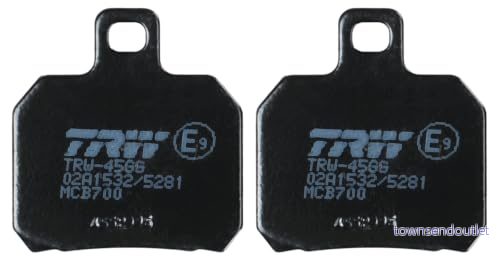 TRW MCB700 Bromsbeläggssats Allround Organisk för skivbroms 3322937222902