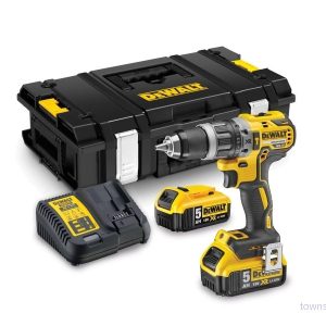 DeWalt DCD796P2 18V XR borstlös slagborrmaskin – 2x5Ah 5035048616628 DeWalt DCD796P2 18V XR borstlös slagborrmaskin – 2x5Ah 5035048616628