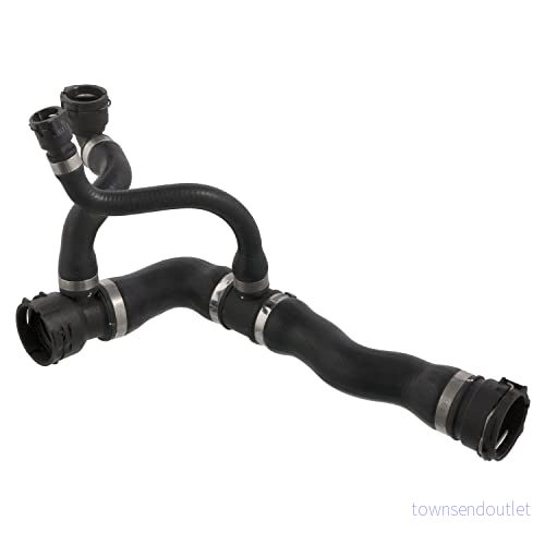 FEBI BILSTEIN 46037 Durite De Refroidissement gauche supérieur EPDM (éthylène propylène diène caoutchouc), Matière plastique avec raccords rapides 4027816460374
