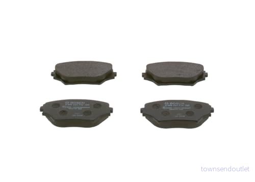 Bosch Bromsbeläggssats, skivbroms 0 986 424 719 3165143662083
