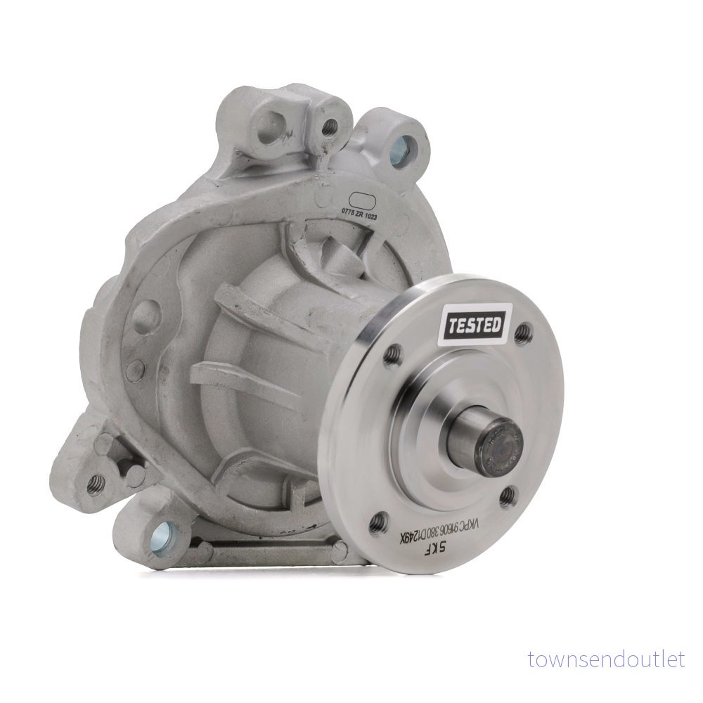 SKF VKPC 91606 Pompe à eau avec joints goujon fileté Tôle d'acier pour commande courroie trapézoïdale TOYOTA: Land Cruiser Prado 70 SUV 7316587014327