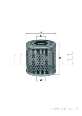 Oljefilter KNECHT OX 91D 4009026002384
