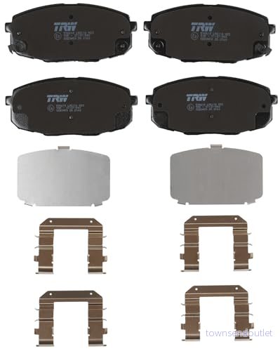 TRW GDB3450 Bromsbeläggssats, skivbroms 3322937578283