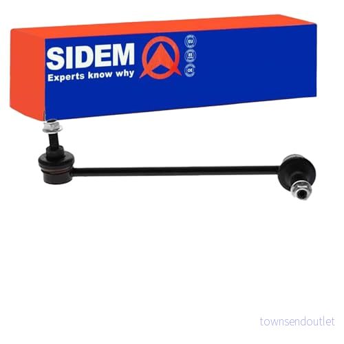 SIDEM 21261 Biellette de barre stabilisatrice extérieur, Essieu avant droit 240 MM10x1,5R BMW: 5 Berline, Touring 5413978109302