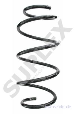 SUPLEX 39513 ressort de suspension Essieu avant Vis à avec diamètre du fil fer constant Bleu, Rouge VOLKSWAGEN: Golf 7, 7 Variant
