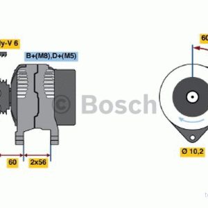BOSCH 0 986 041 330 Alternateur 14V 100A OPEL: Frontera B SUV, Vectra Break, CC, VAUXHALL: Mk1 Break BOSCH 0 986 041 330 Alternateur 14V 100A OPEL: Frontera B SUV, Vectra Break, CC, VAUXHALL: Mk1 Break