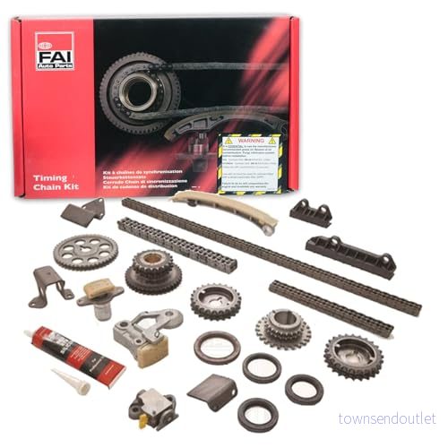 FAI AutoParts TCK93 Jeu de distribution à chaînes avec joints, roues dentées duplex, Chaîne rouleaux SUZUKI: Grand Vitara 2 SUV 5027049299153