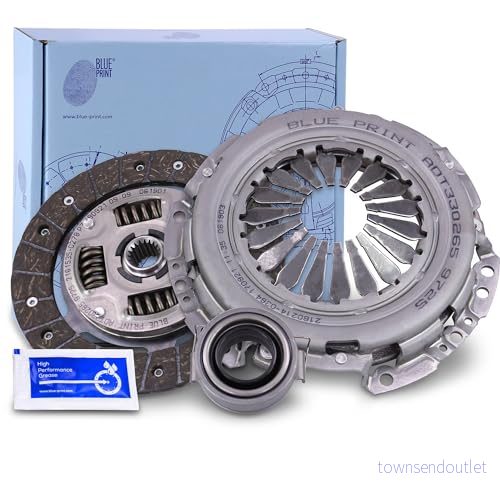 BLUE PRINT ADT330265 Kit d'Embrayage à trois pièces avec graisse synthétique butée de débrayage 201 TOYOTA: Yaris II 3/5 portes, Aygo 5050063065893