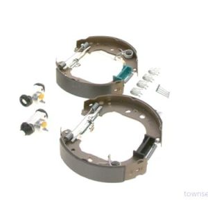 BOSCH Bromsbackar sats 0 204 114 656 FIAT [IDEA]; LANCIA [MUSA] 4047024481961