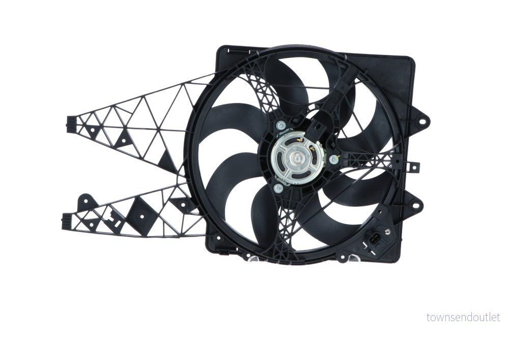 NRF 47203 ventilateur Moteur 405 12 400 avec cadre du de radiateur (encadrement) FIAT: Grande Punto 3/5 portes, Evo portes