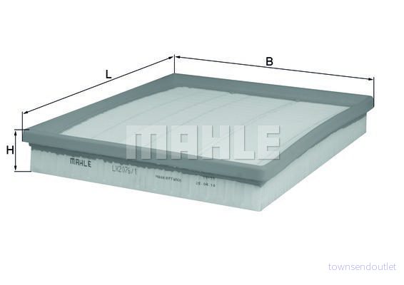 KNECHT Luftfilter LX 2076/1 4009026885956