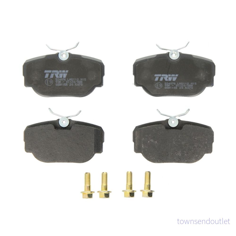 TRW GDB1155 Bromsbeläggssats Bak 3322936411550