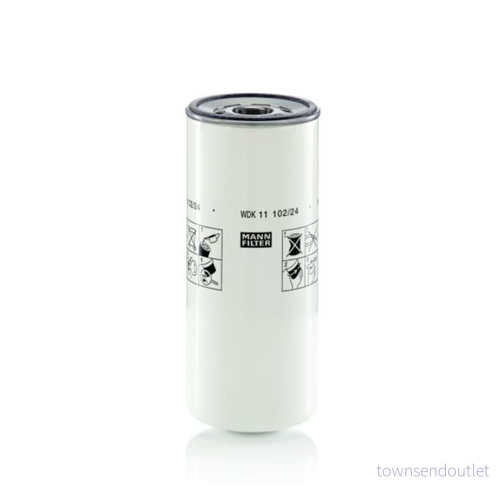 MANN-FILTER WDK 11 102/24 Bränslefilter för Lastbilar och Bussar 4011558077372