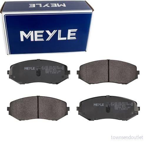 MEYLE 025 243 4617/W Jeu de plaquettes frein ORIGINAL Quality Essieu avant avec indicateur d'usure tôle anti bruit SUZUKI: Grand Vitara 2 SUV 4040074074794