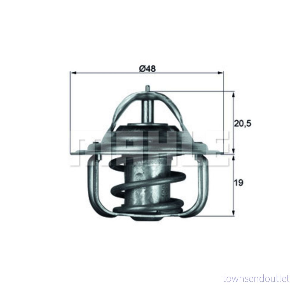 Termostat, kylvätska Mahle TX 5 88D 4250192909094
