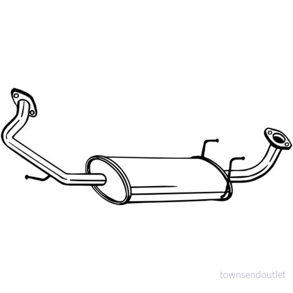 mittenljuddämpare BOSAL 281 357 3351642813570