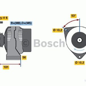 BOSCH 0 986 039 860 Alternateur 14V 90A MERCEDES BENZ: SLK 3165143174876 BOSCH 0 986 039 860 Alternateur 14V 90A MERCEDES BENZ: SLK 3165143174876