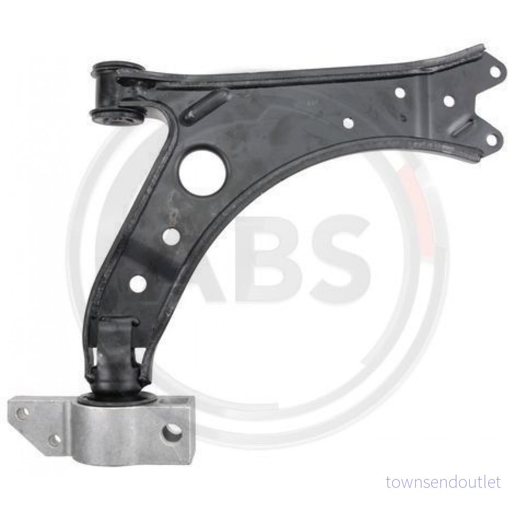 A.B.S. 210898 Bras de suspension sans rotule suspension, avec support en caoutchouc barre oscillant transversal Tôle d'acier 15,4 8717109368765