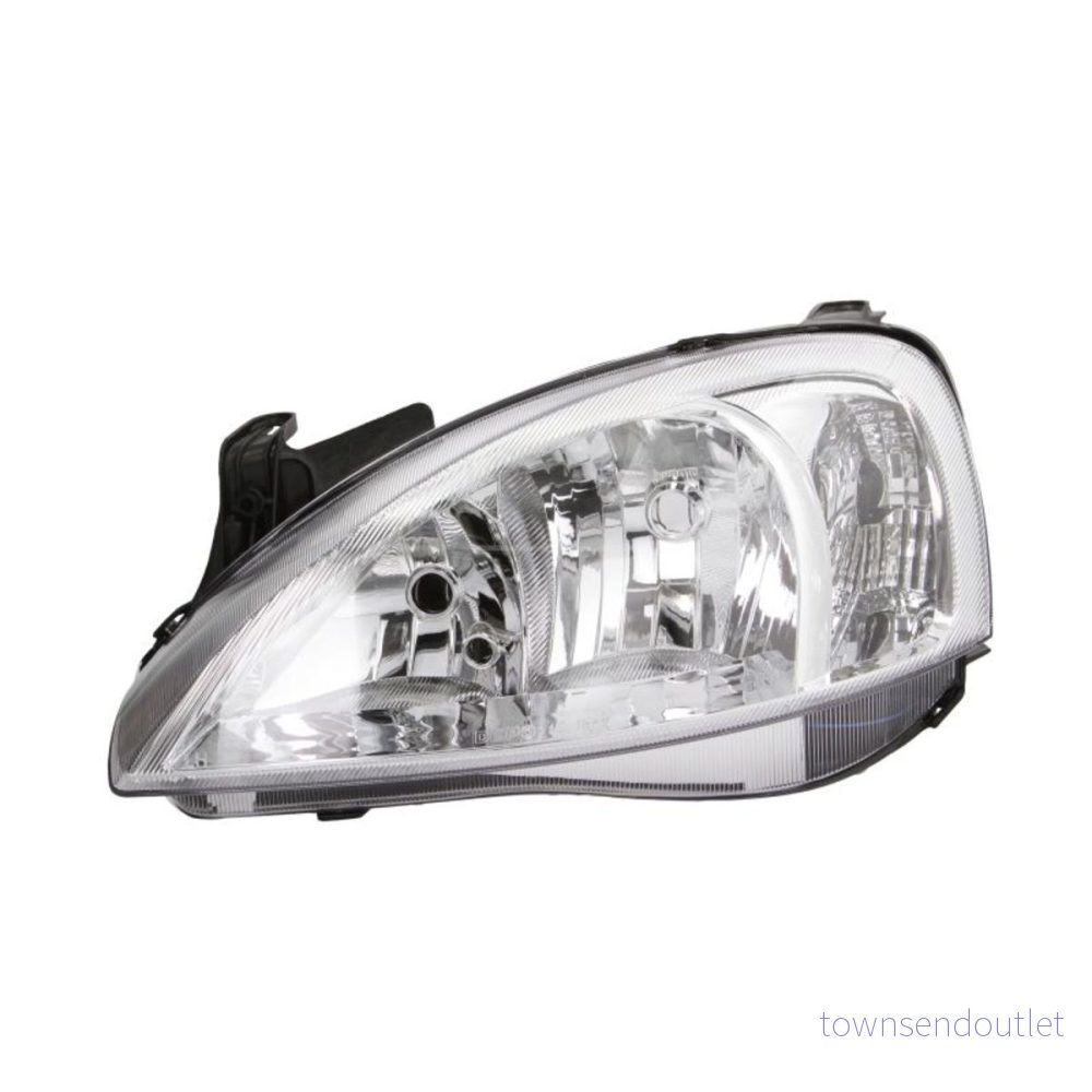 VAN WEZEL 3779963 Phares gauche H7/H7 limpide pour circulation à droite avec commande correcteur de site projecteur OPEL: Corsa C 3/5 portes 5410909322106