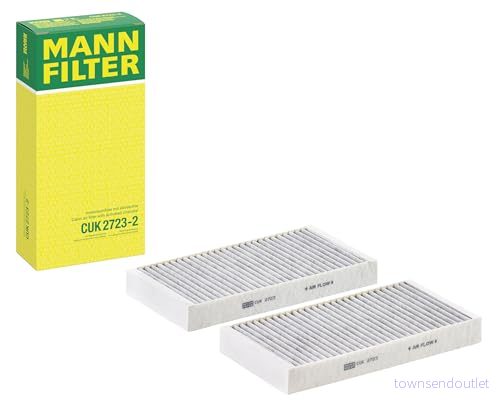 MANN-FILTER Kupéfilter CUK 2723-2 - 2-pack 4011558548100
