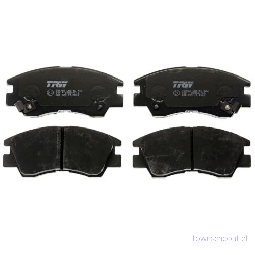 TRW GDB729 Bromsbeläggssats - Skivbroms 3322936407294