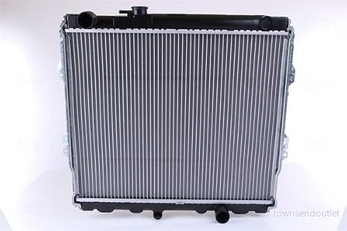 Nissens 64599A Kylare, Motorkylning Aluminium