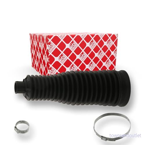 FEBI BILSTEIN 36938 Jeu de joints soufflets, direction Thermoplastique Essieu avant gauche, droit avec colliers AUDI: A4 B8 Allroad 4027816369387
