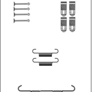 Tillbehörssats, bromsbackar, parkeringsbroms QUICK BRAKE 105 0077 5706021193527 Tillbehörssats, bromsbackar, parkeringsbroms QUICK BRAKE 105 0077 5706021193527