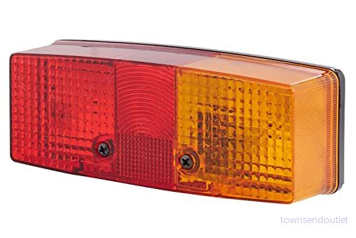HELLA 2SE 003 184 101 Feu arrière droit rouge/jaune, blanc noir sans ampoules 4082300051681