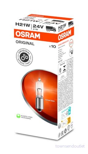 Glödlampa Sekundär OSRAM H21W Standard 24V, 21W 4008321094995