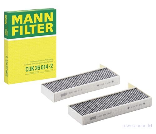 MANN-FILTER Kupéfilter CUK 26 014-2 Interiörfilter - 2-pack 4011558043865