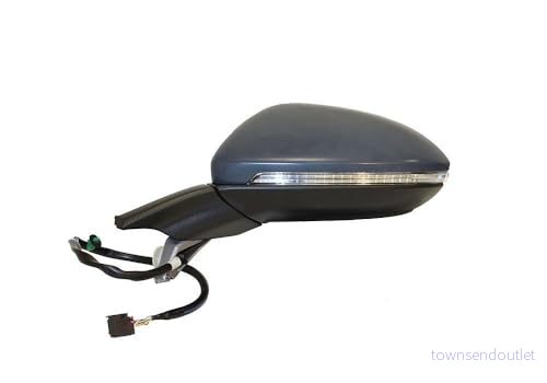 Rétroviseur extérieur Alkar 6149138 gauche avec couche d'apprêt électrique chauffant, Rabattable électriquement, asphérique pour véhicules direct