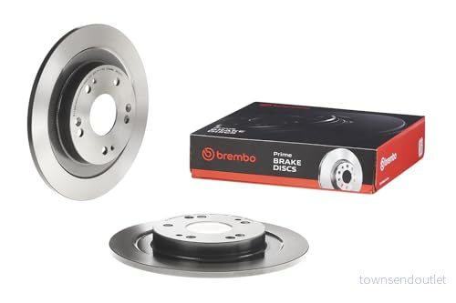 Bromsskiva BREMBO 08C31011 bak, full, 1 Stycke 8020584222454