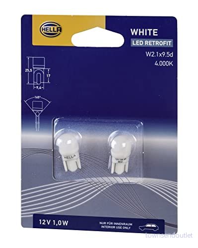 Glödlampa, innerbelysning HELLA 8GL 178 560 591 4082300558005