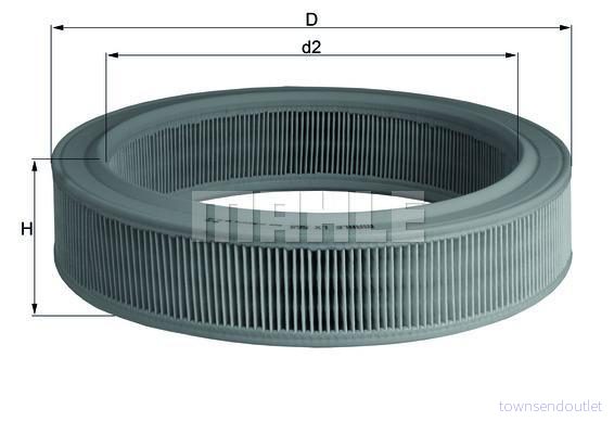 Knecht Luftfilter LX 568 4009026028926