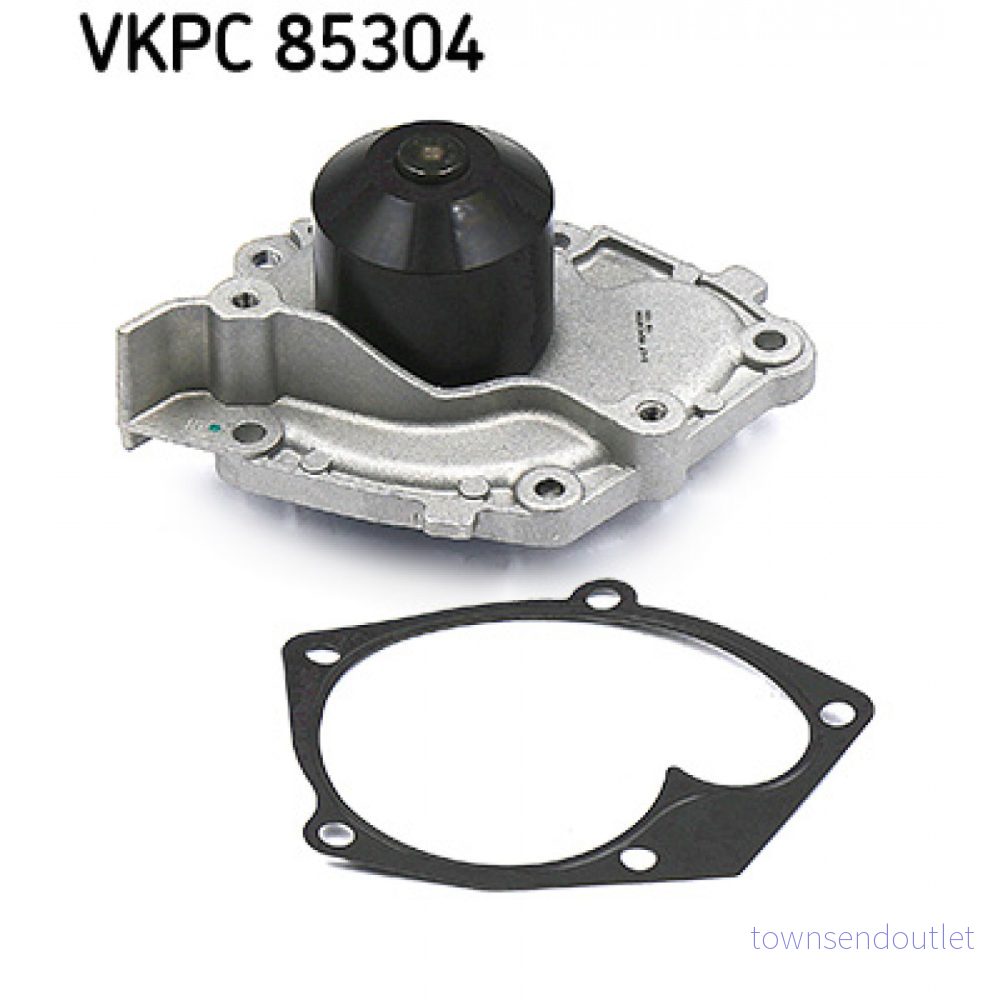 SKF VKPC 85304 Pompe à eau avec joints Matière plastique pour transmission par courroie de distribution RENAULT: CLIO 3, MEGANE 2, 3 Coupe 7316572306307